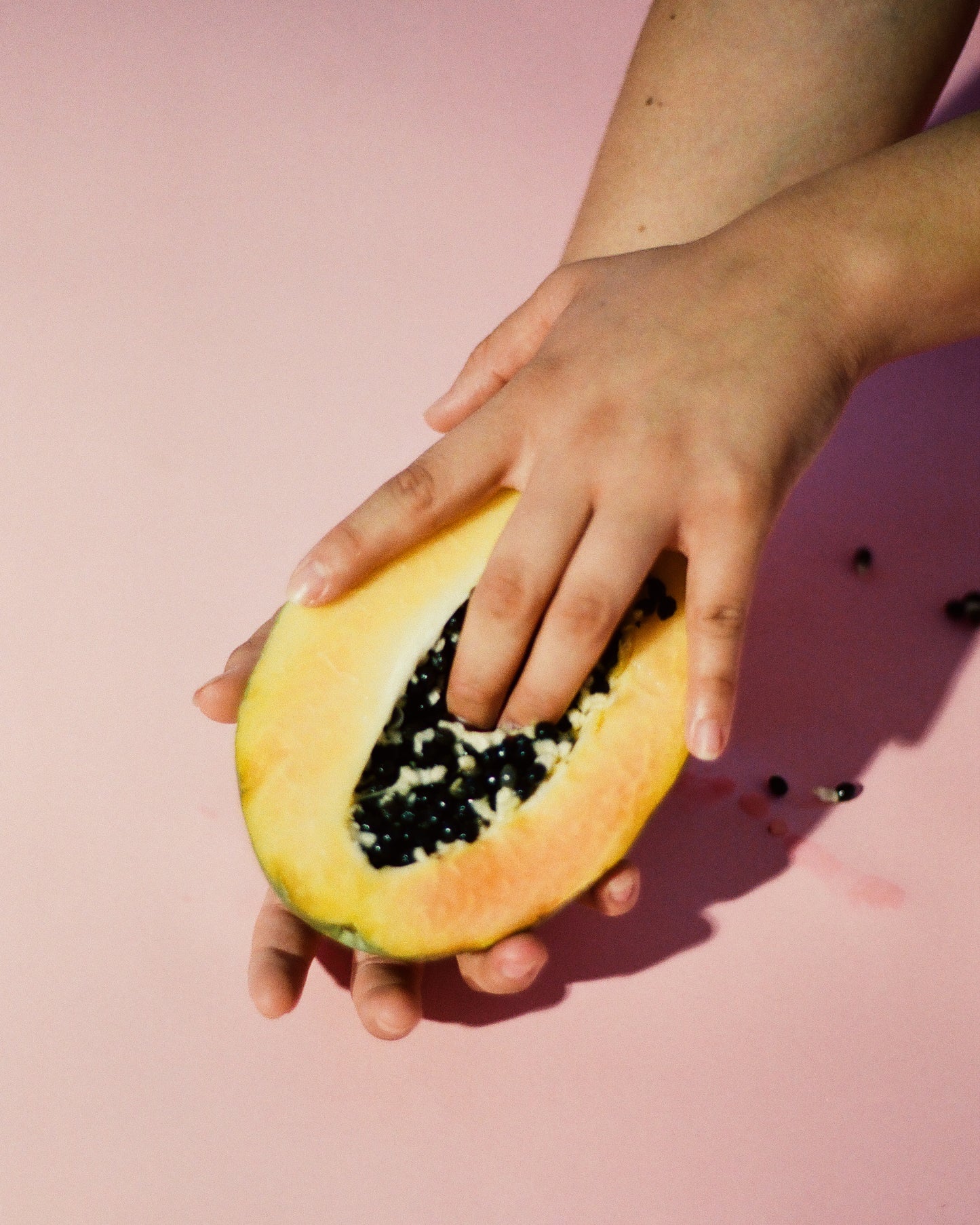 8 x 10" Print: Yonic Papaya