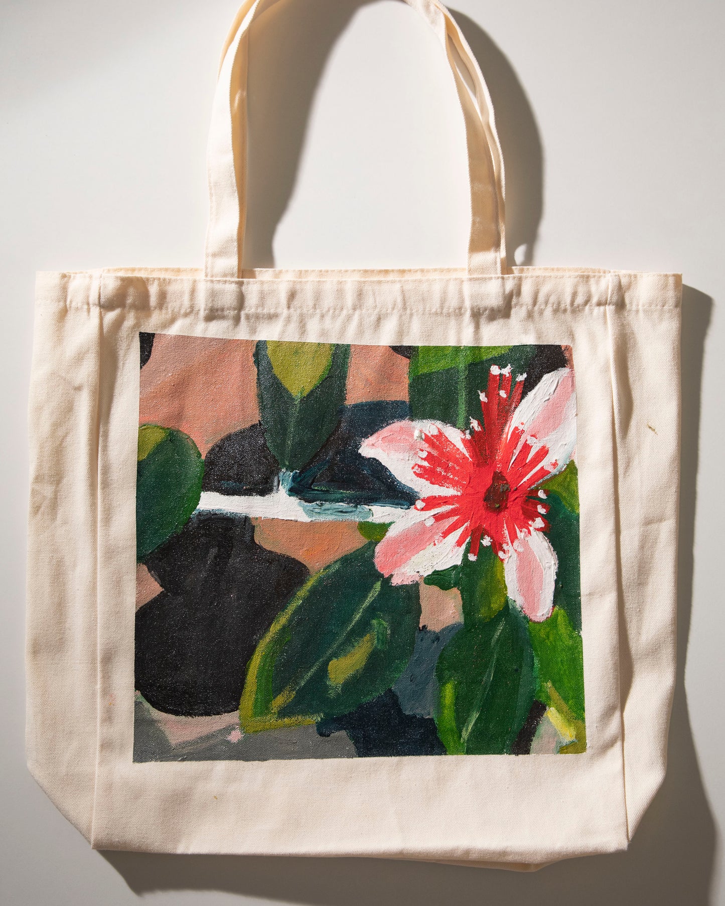 Hand Painted Totes: Double-Sided