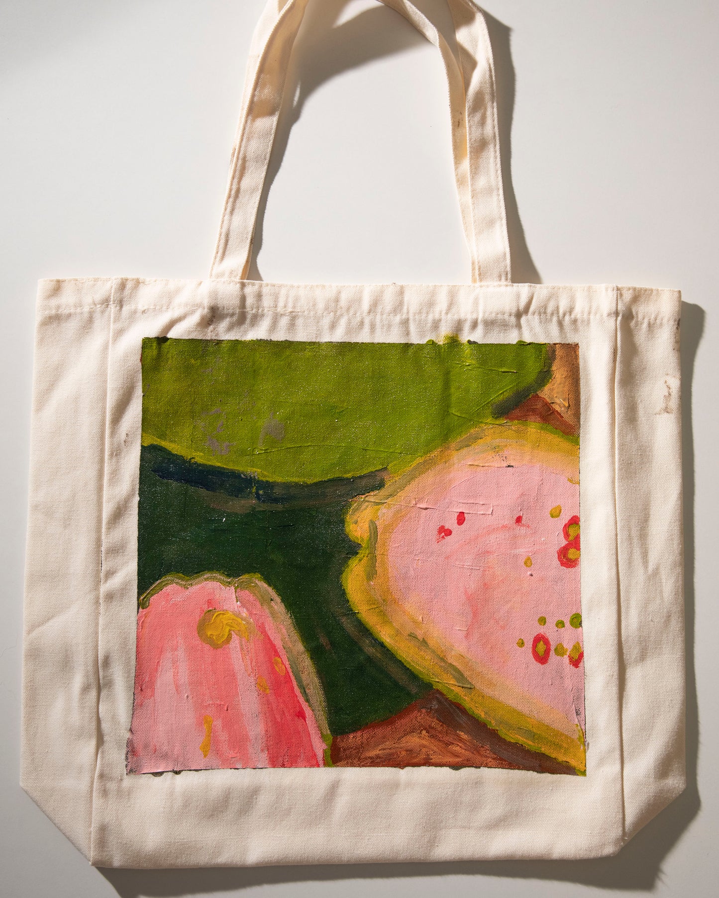 Hand Painted Totes: Double-Sided