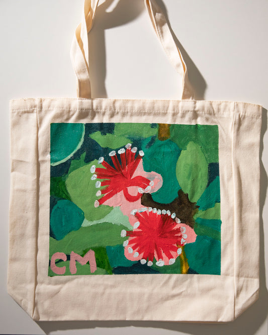 Hand Painted Totes: Single-Sided